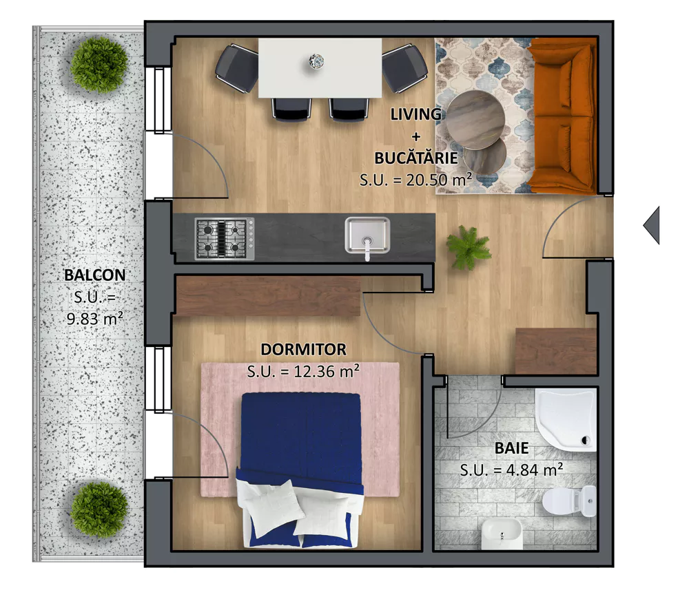 TRL Beach Villa apartmanet 10, 18, 26, 34, 42